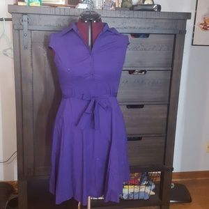 Grape Soda fountain Dress